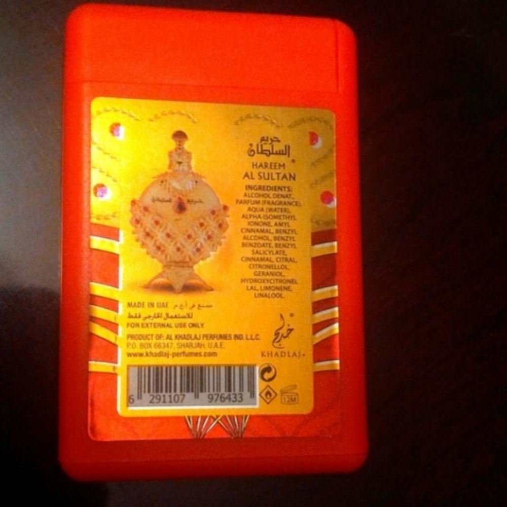 💛HAREEM AL SULTAN GOLD Oil Perfume (35ml) 💘& sample Spray Authentic✅ Brand New - Picture 9 of 16